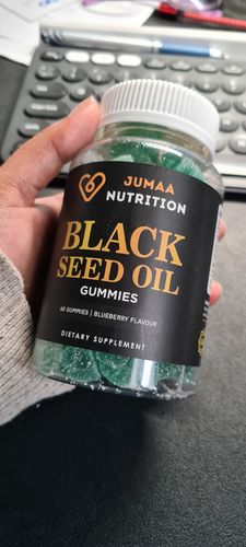 Customer photo review of Black Seed Oil Gummies
