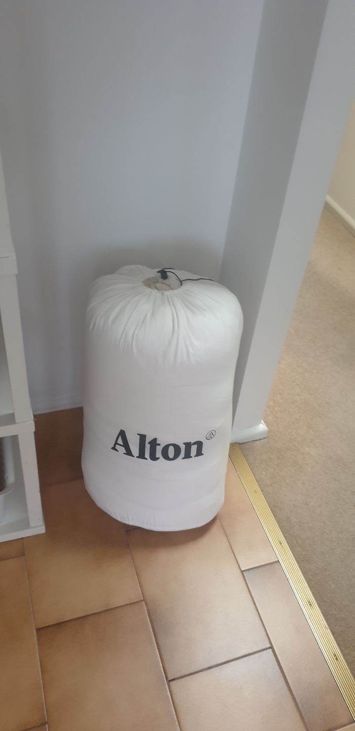 Customer photo review of Down Storage Sack