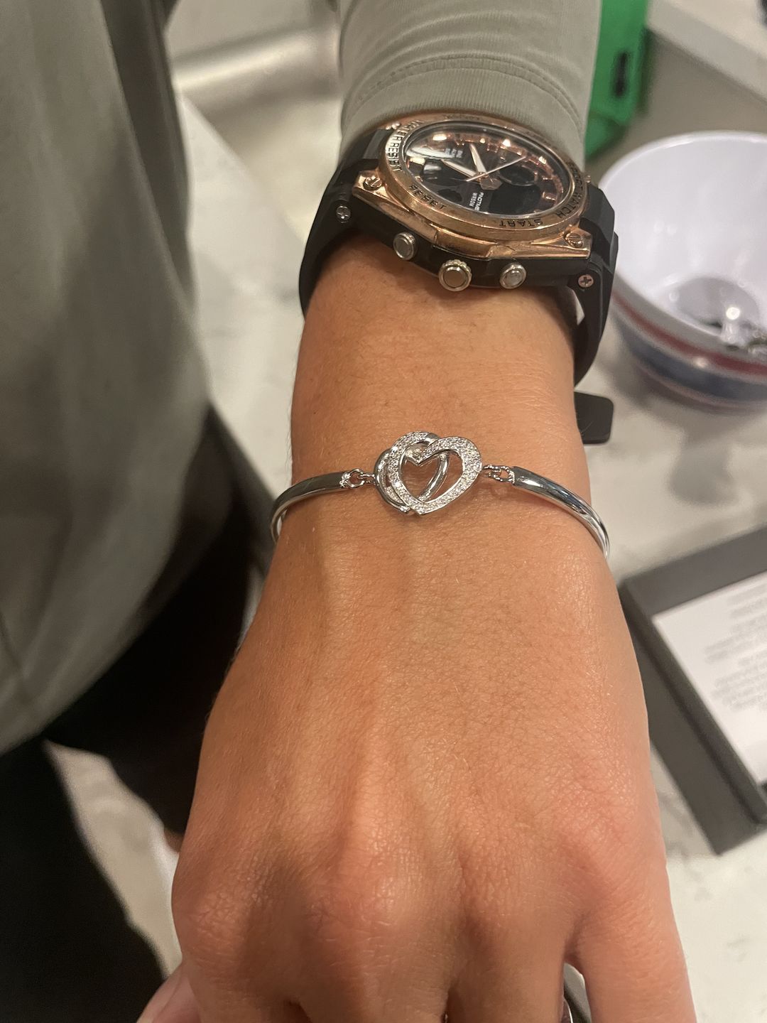 Customer photo review of To My Daughter-In-Law | You Are Also My Daughter-In-Heart | 925s Bracelet