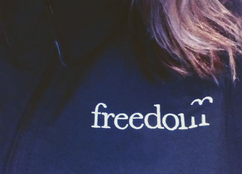 Customer photo review of SOFTSHELL JACKE MÄDELS / EDLER STICK • FREEDOM BIRD