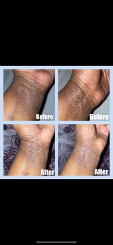 Customer photo review of Cocoa Butter Body Butter