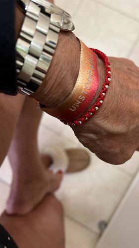 Customer photo review of Inspired Satin Bracelet