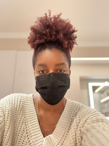 Customer photo review of Leave In Conditioner & Detangler