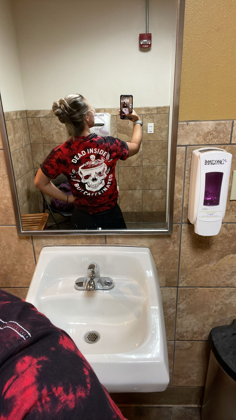 Customer photo review of Dead Inside Tee