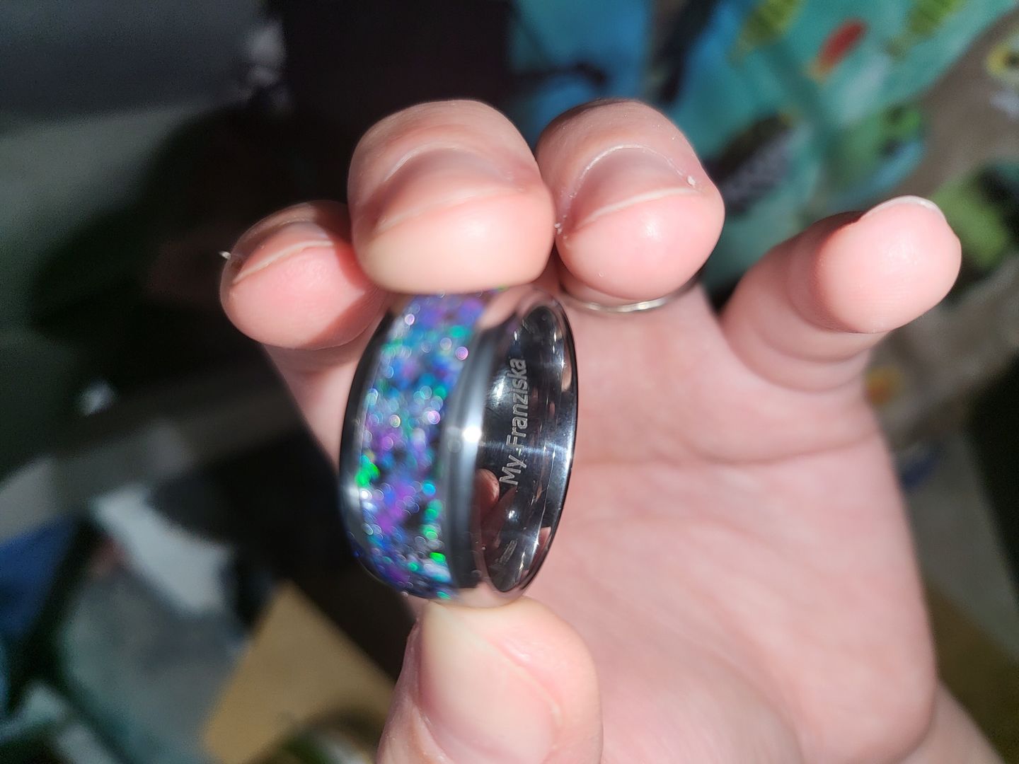 Customer photo review of Custom Jewelry Engraving