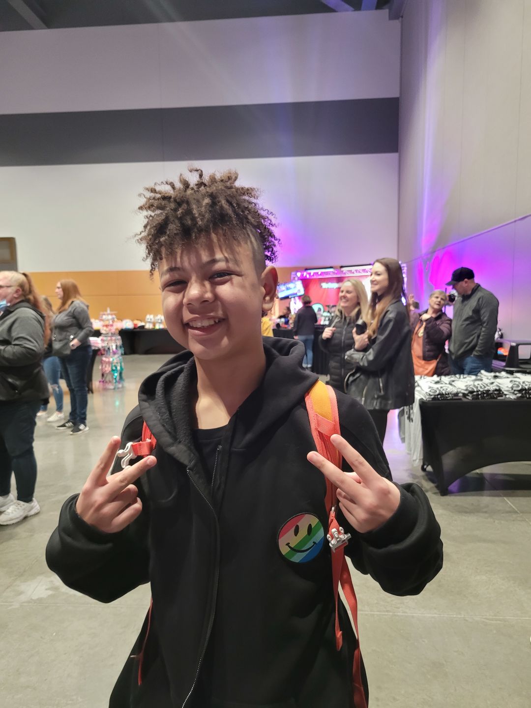 Customer photo review of Adult Zip Hoodie