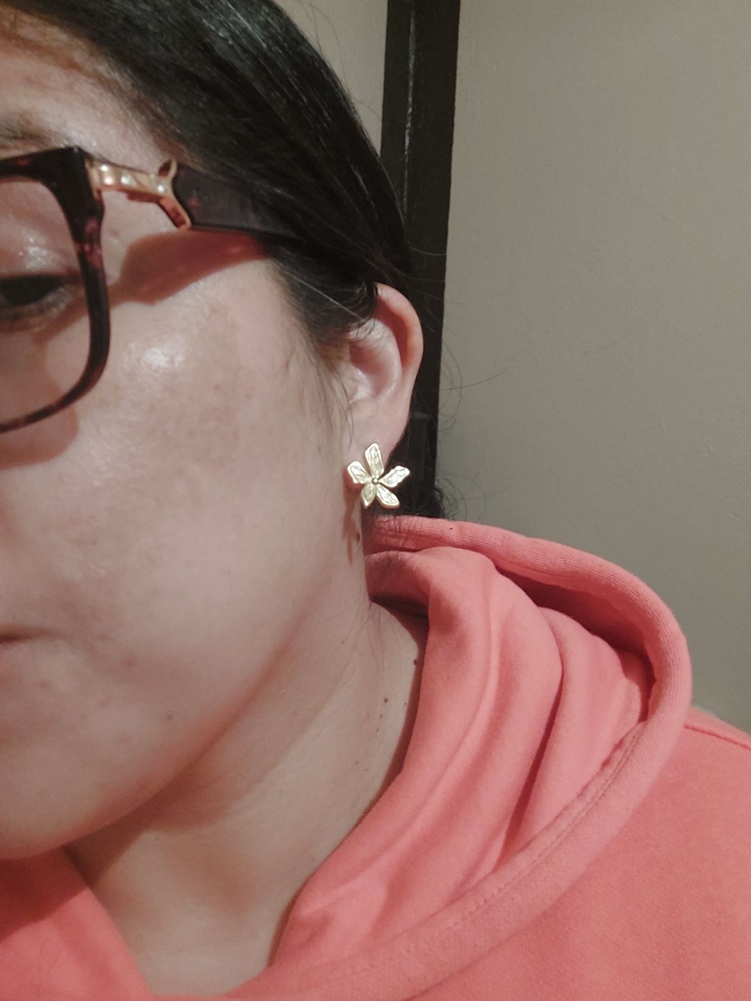 Customer photo review of Aretes Jasmine