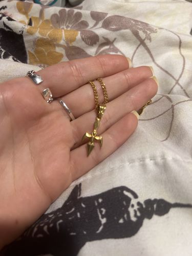 Customer photo review of Avatar: The Last Airbender™ Mai's Sai Necklace