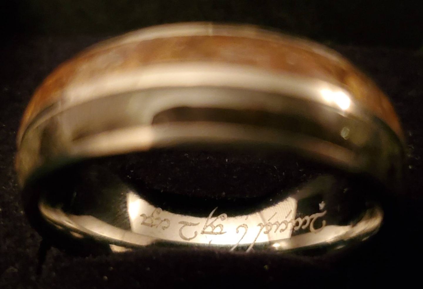 Customer photo review of Custom Jewelry Engraving
