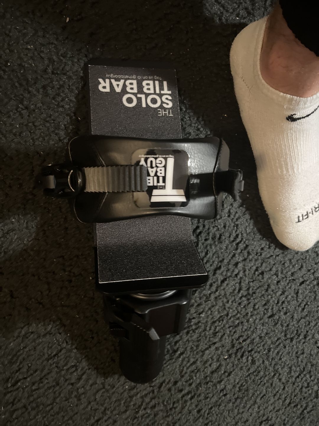 Customer photo review of The Solo Tib Bar