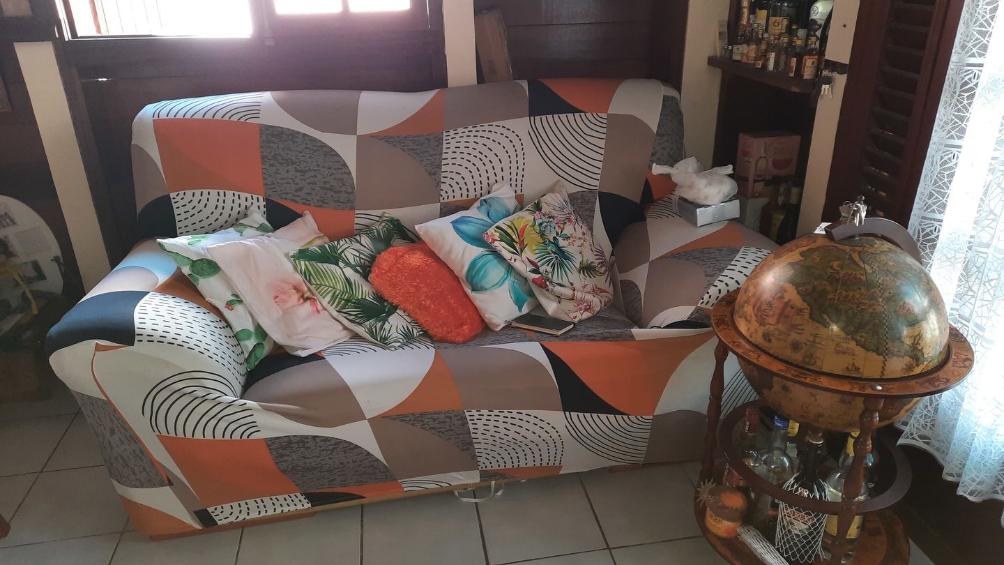 Customer photo review of Vintage - Housses Extensibles de Fauteuil et Canapé