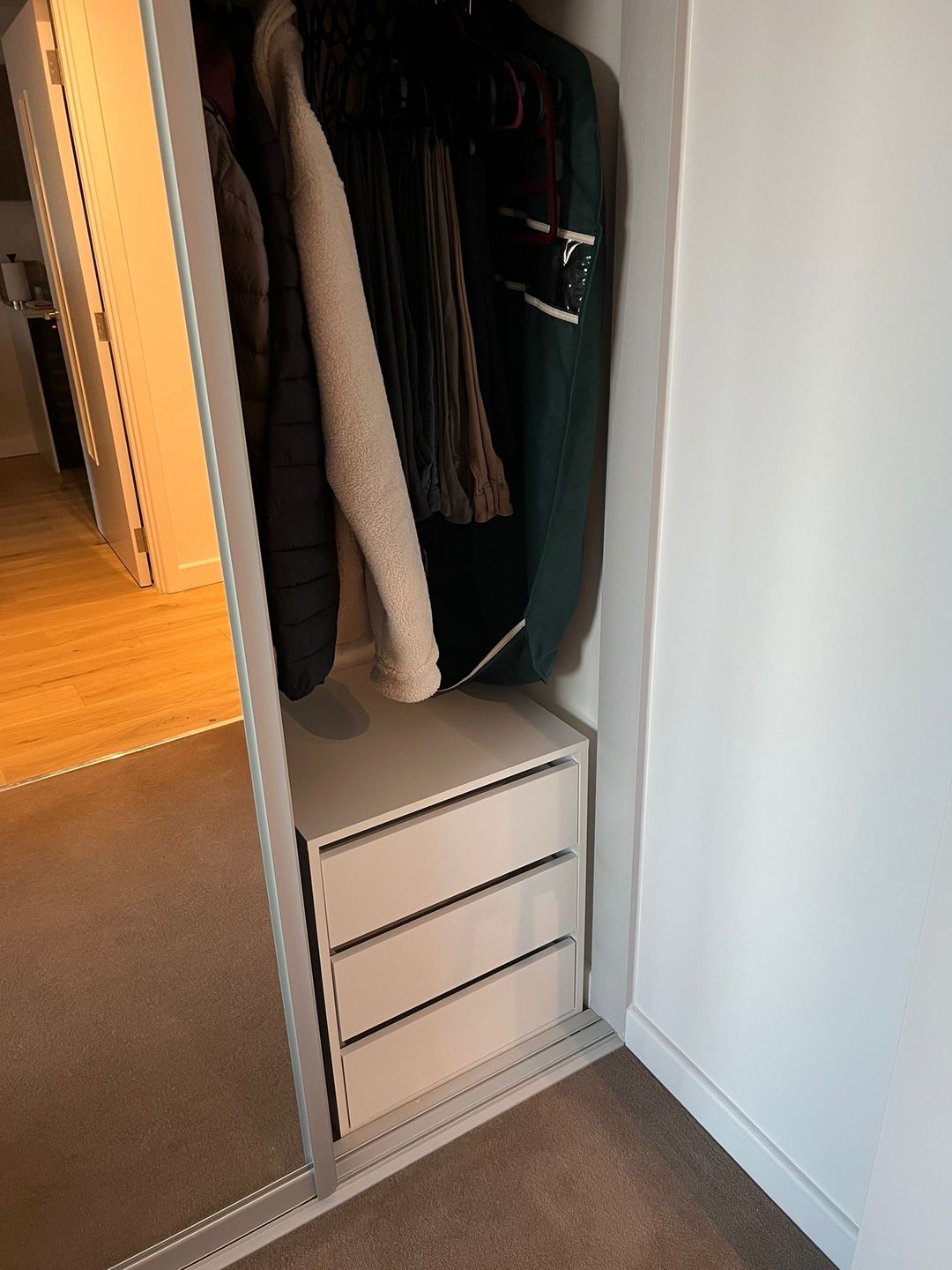 Customer photo review of Idea ID-13 Universal Internal Drawer Unit For Wardrobe