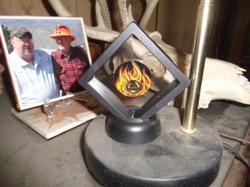 Customer photo review of Rule 62 AA/NA Bronze Recovery Medallion