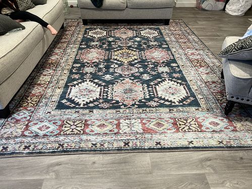 Customer photo review of Eloise Machine Washable Rug