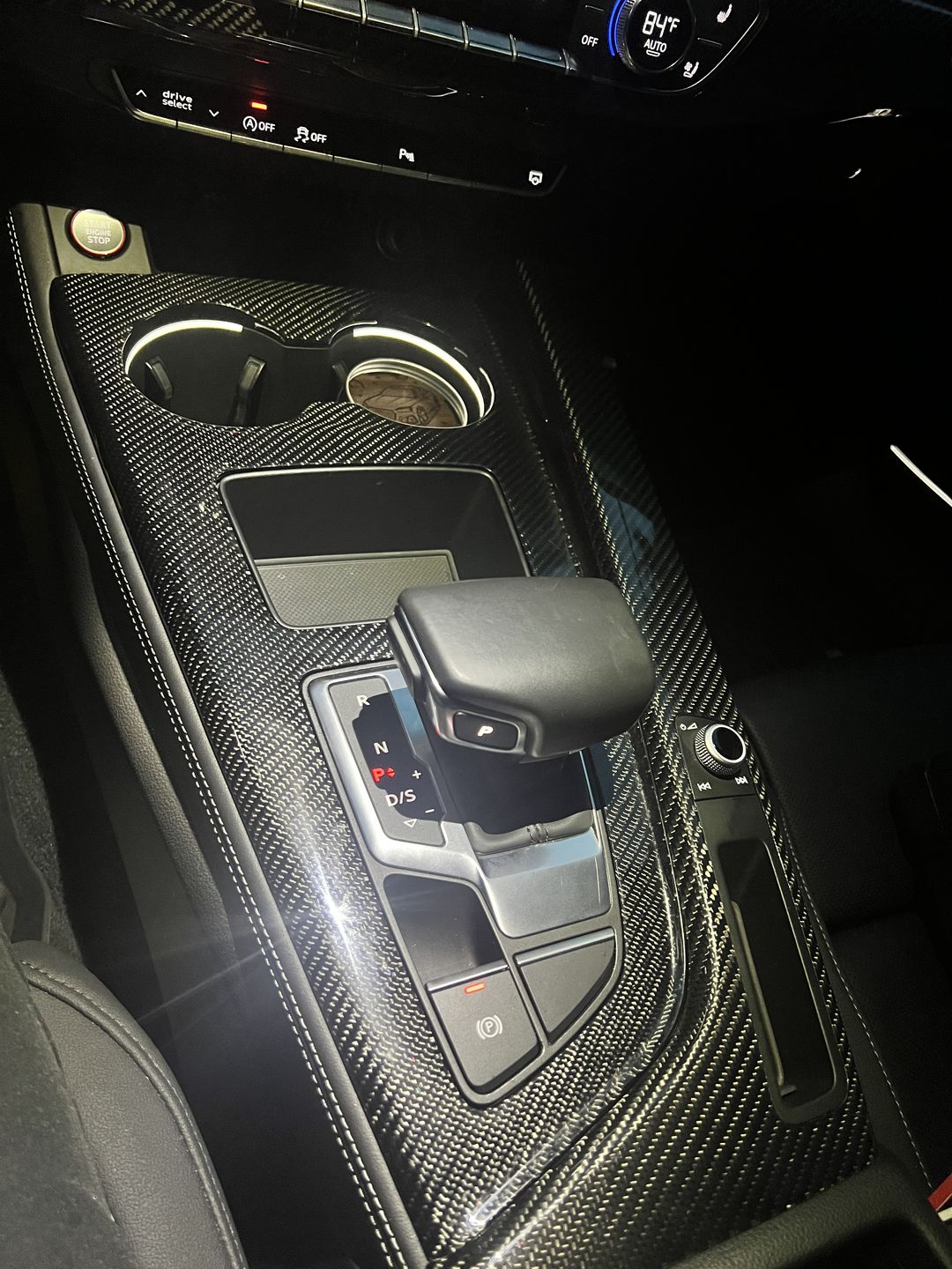 Customer photo review of EZT Audi B9 A4/A5/S4/S5/RS5 Interior Center Console Trim
