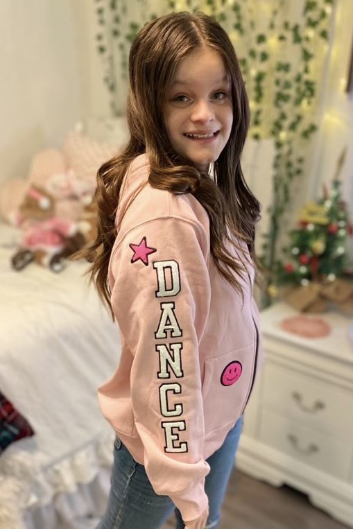 Customer photo review of Kids Zip Hoodie