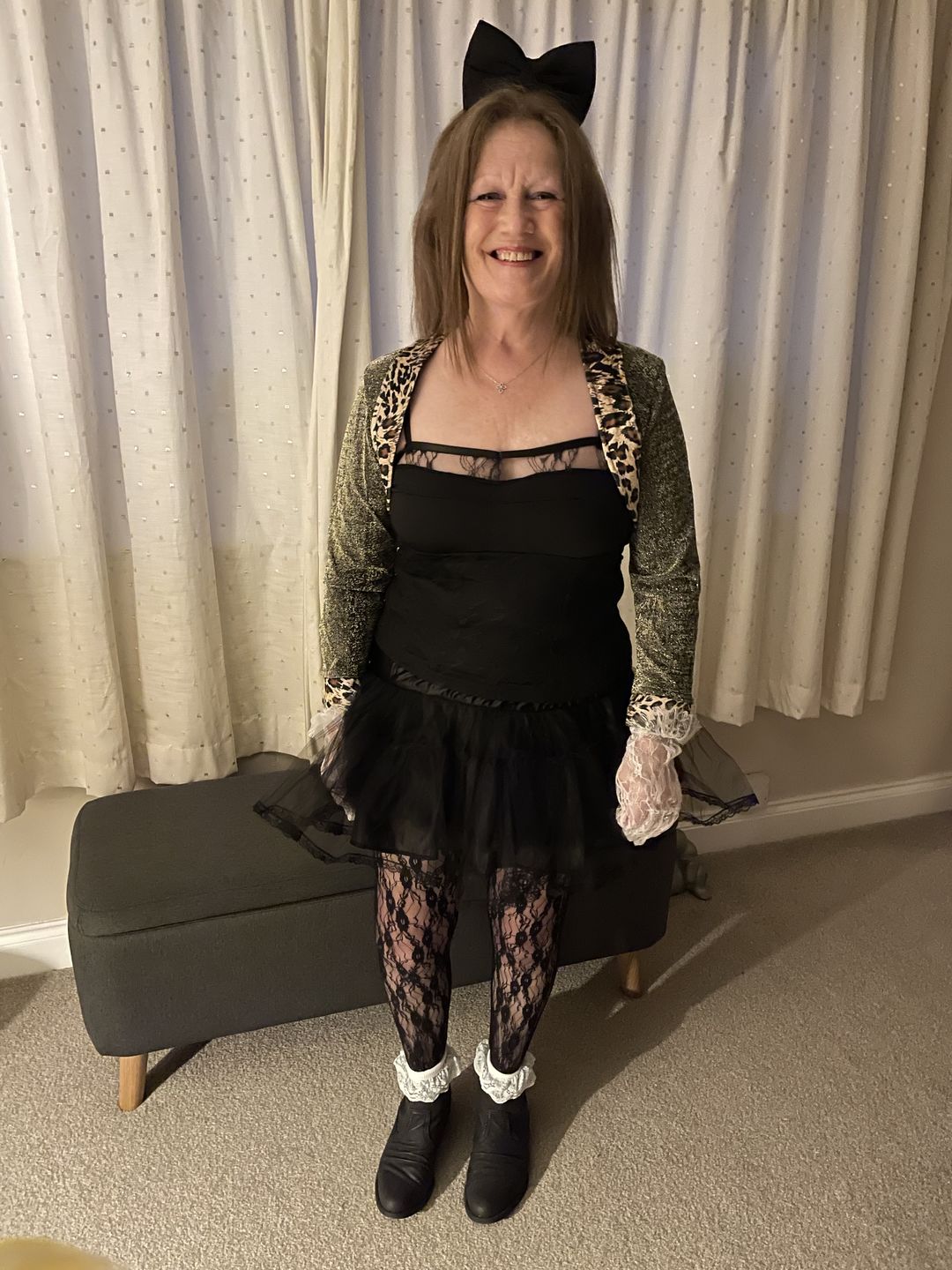 Customer photo review of 80s Wild Child Costume, Black