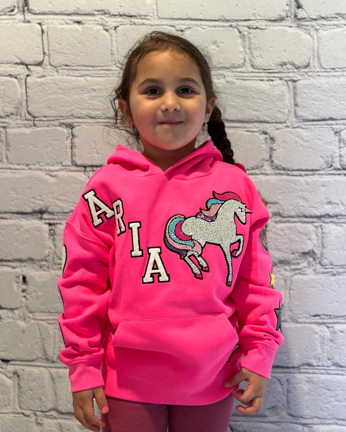 Customer photo review of Kids Pullover Hoodie