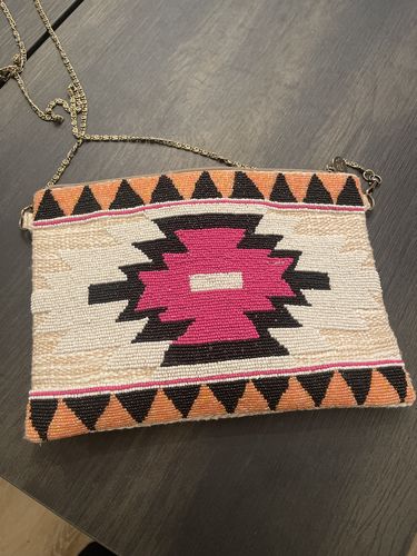 Customer photo review of Mayan Muse Clutch