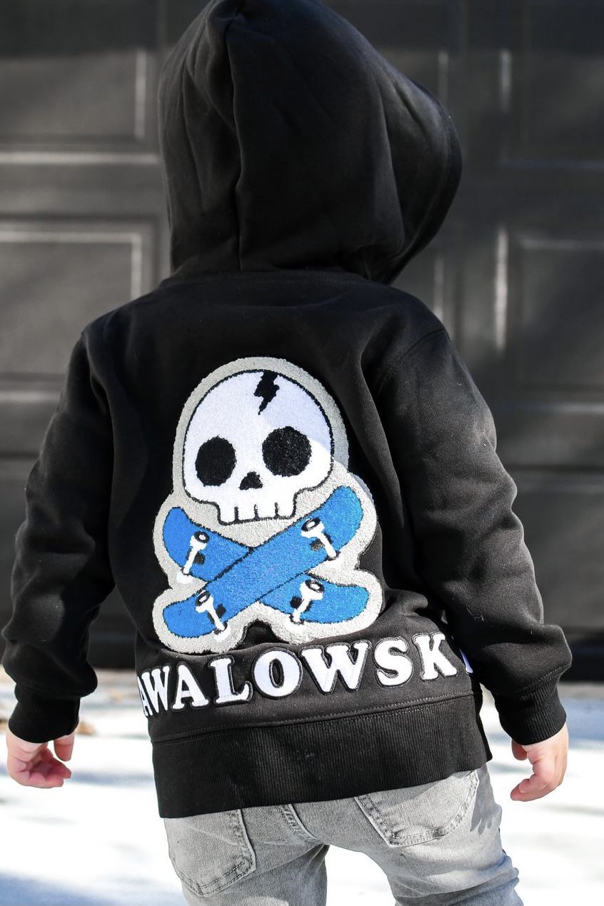 Customer photo review of Kids Zip Hoodie