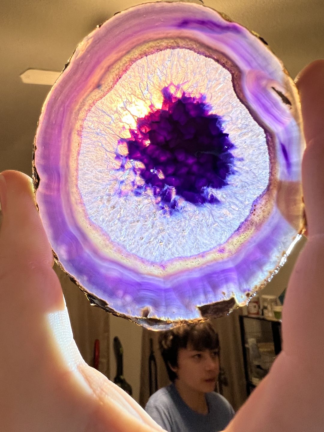 Customer photo review of Agate Slice