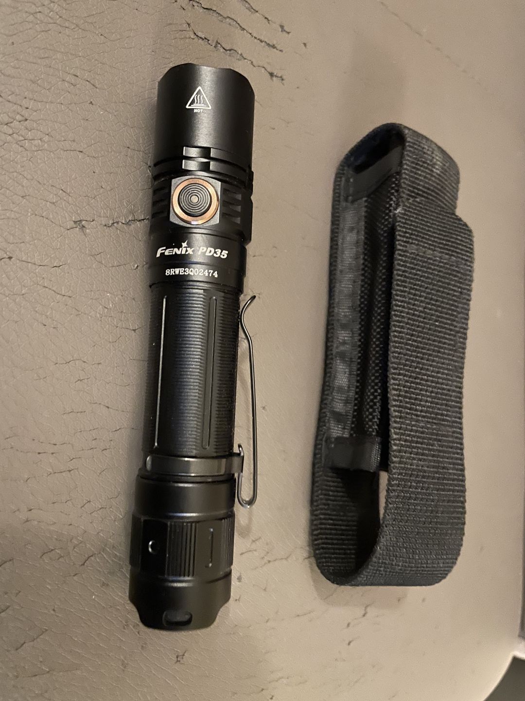 Customer photo review of Fenix PD35 V3.0 - 1700 Lumens - Batterie rechargeable USB-C