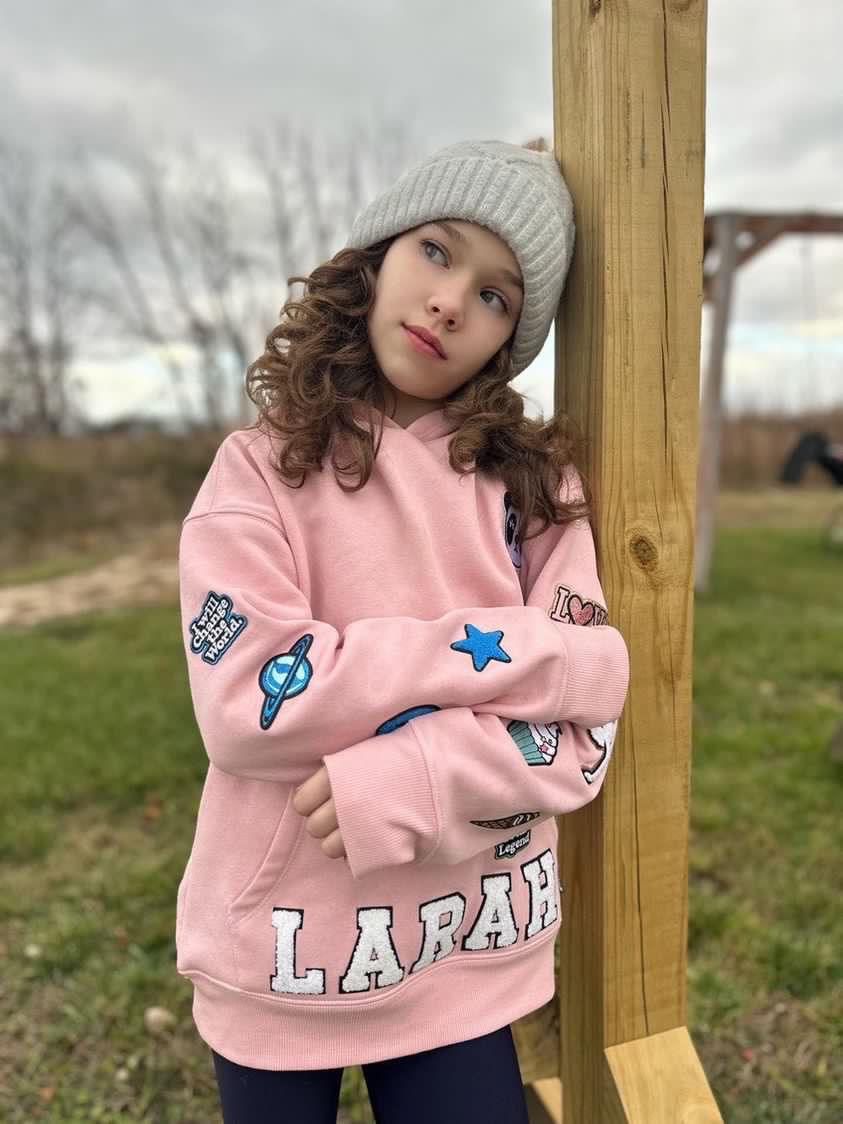 Customer photo review of Kids Pullover Hoodie