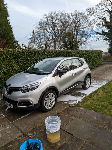 Customer photo review of AM Rain - Window Rain Repellent