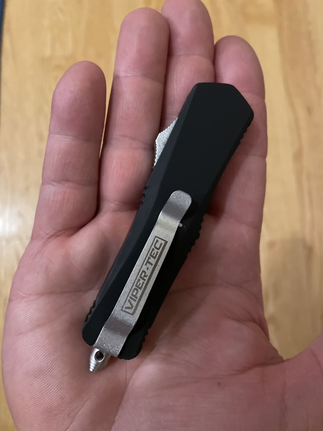 Customer photo review of Mini Black Ghost D/A OTF (Multiple Blade Styles Available)