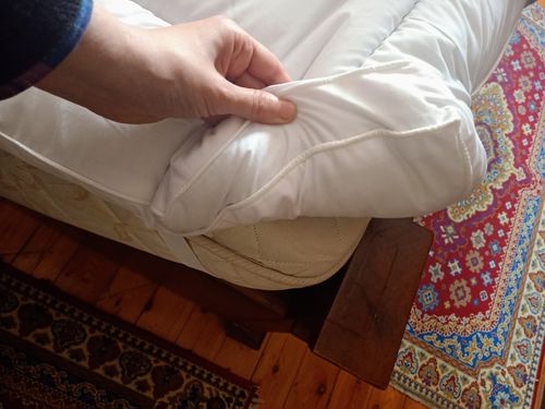 Customer photo review of Fiber Topper Mattress