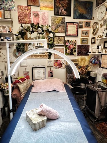 Customer photo review of CosmoGlo Original Light Bundle + Phone Clip