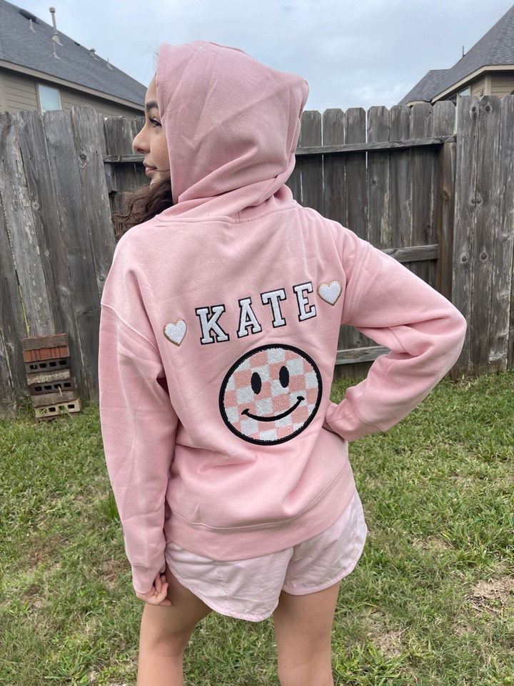 Customer photo review of Kids Zip Hoodie