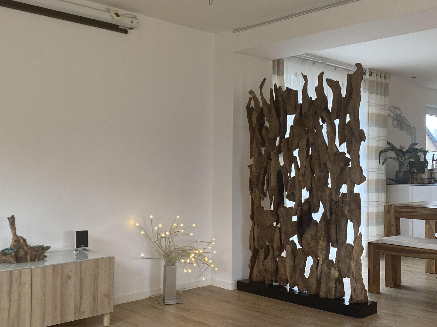 Customer photo review of BELMIRO Design Holz Raumteiler