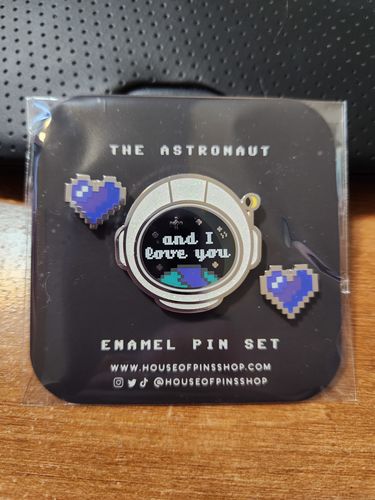 Customer photo review of [PREORDER] The Astronaut Pins