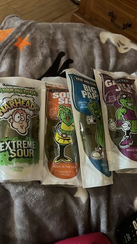 Customer photo review of Van Holten's King Size Pickle In-a-Pouch - Big Papa Dill