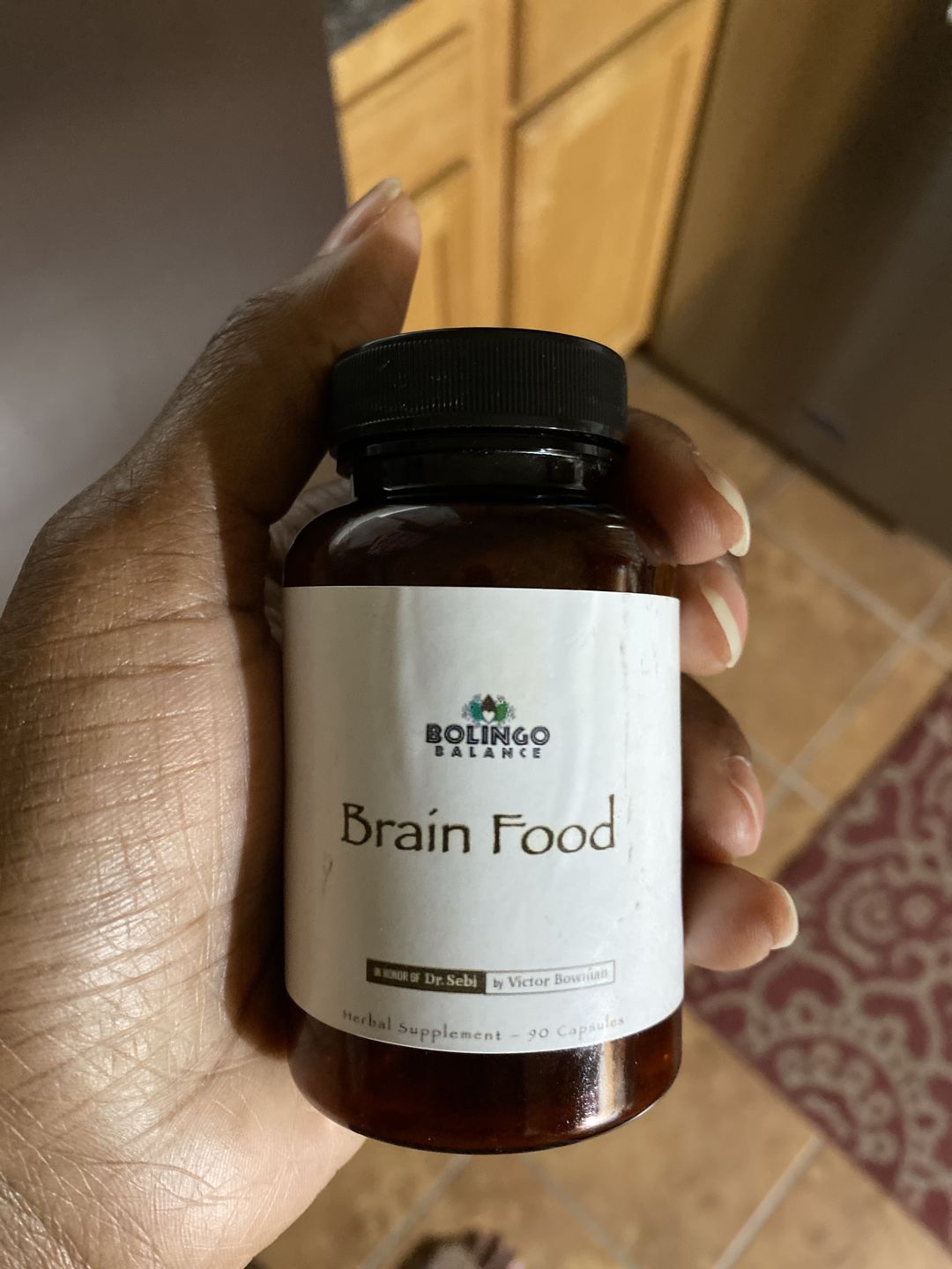 Customer photo review of BRAIN FOOD