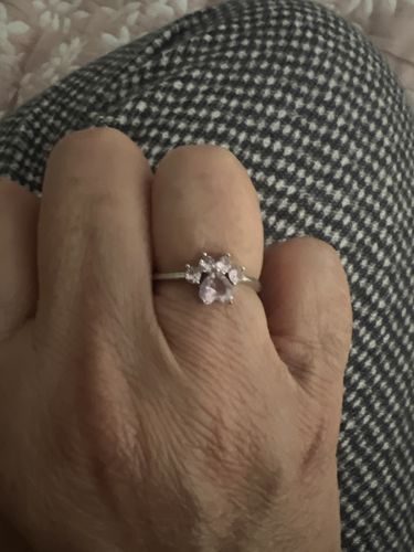 Customer photo review of Anillo Ajustable de Patita
