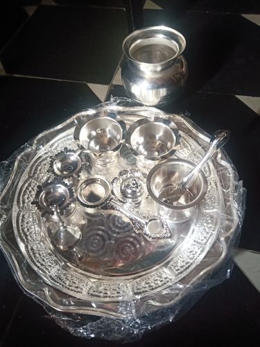 Customer photo review of Designer Pooja Set