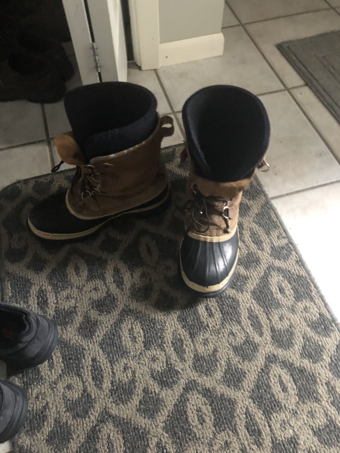 Customer photo review of Wool Felt Replacement Boot Liners (826 BB)