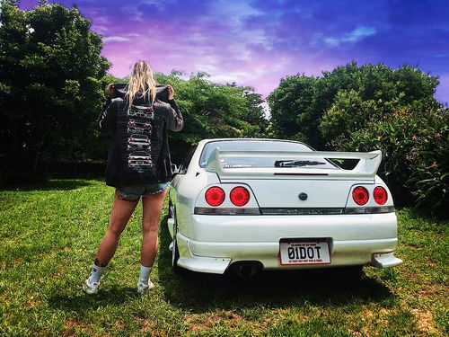 Customer photo review of Nissan Skyline GTR Womens Hoodie