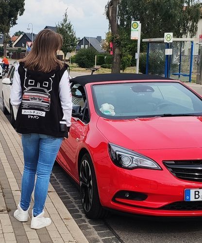 Customer photo review of Toyota AE86 Trueno Womens Hoodie