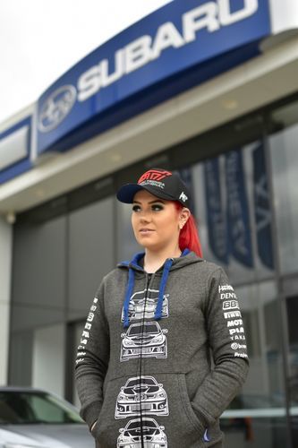 Customer photo review of Subaru WRX STI Womens Hoodie