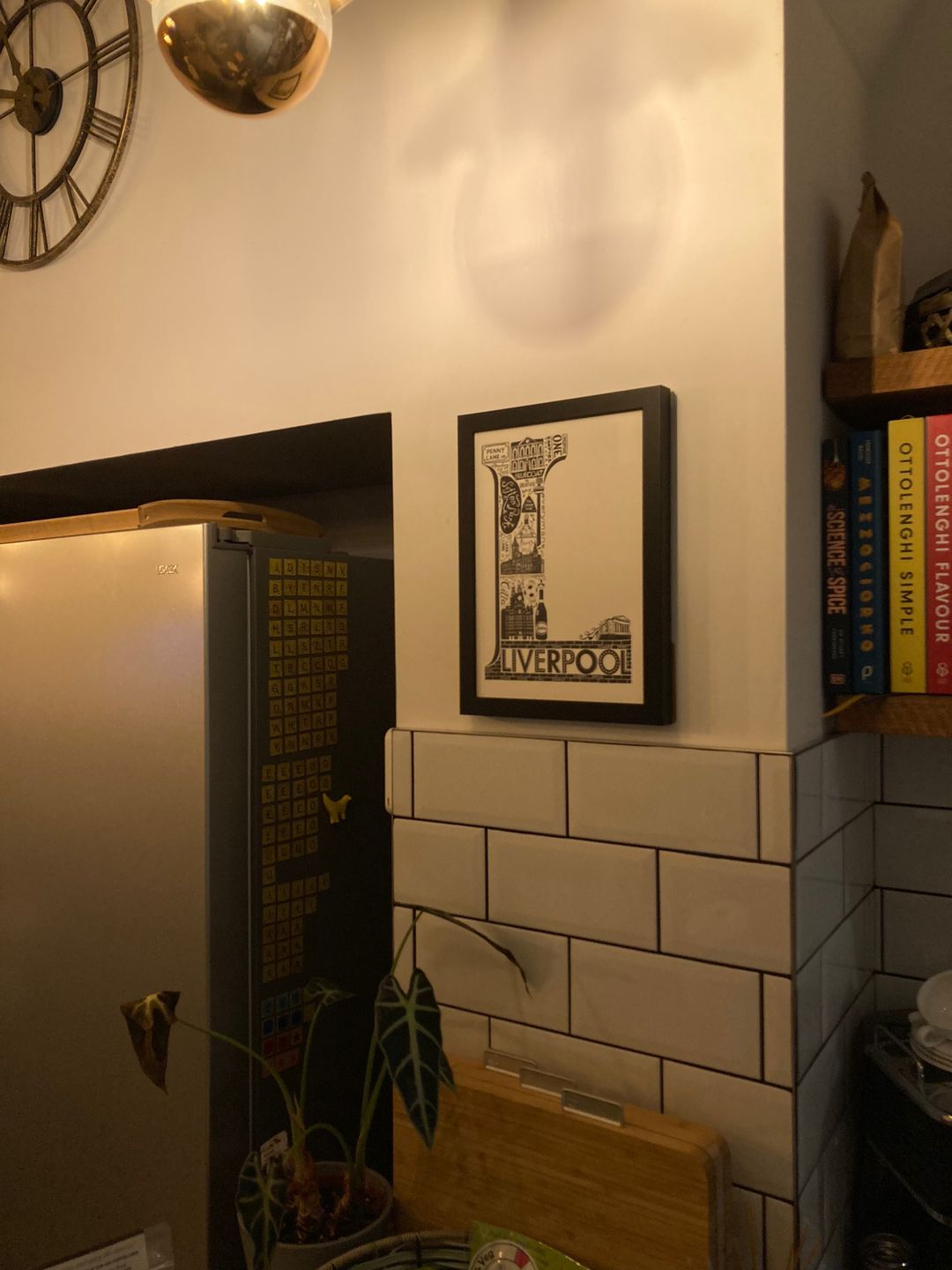 Customer photo review of Liverpool Print
