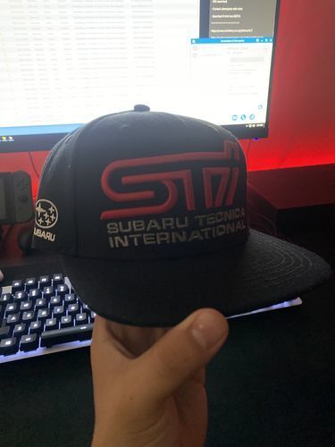 Customer photo review of Subaru WRX STI Flat Brim Cap