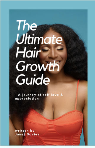 Customer photo review of The Ultimate Hair Growth Guide eBook