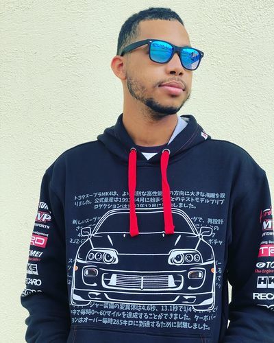 Customer photo review of Toyota Supra MKIV Pullover Hoodie
