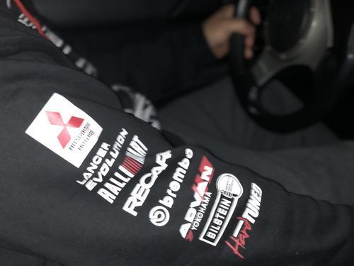 Customer photo review of Mitsubishi Evolution Pullover Hoodie