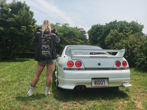 Customer photo review of Nissan Skyline GTR Womens Hoodie