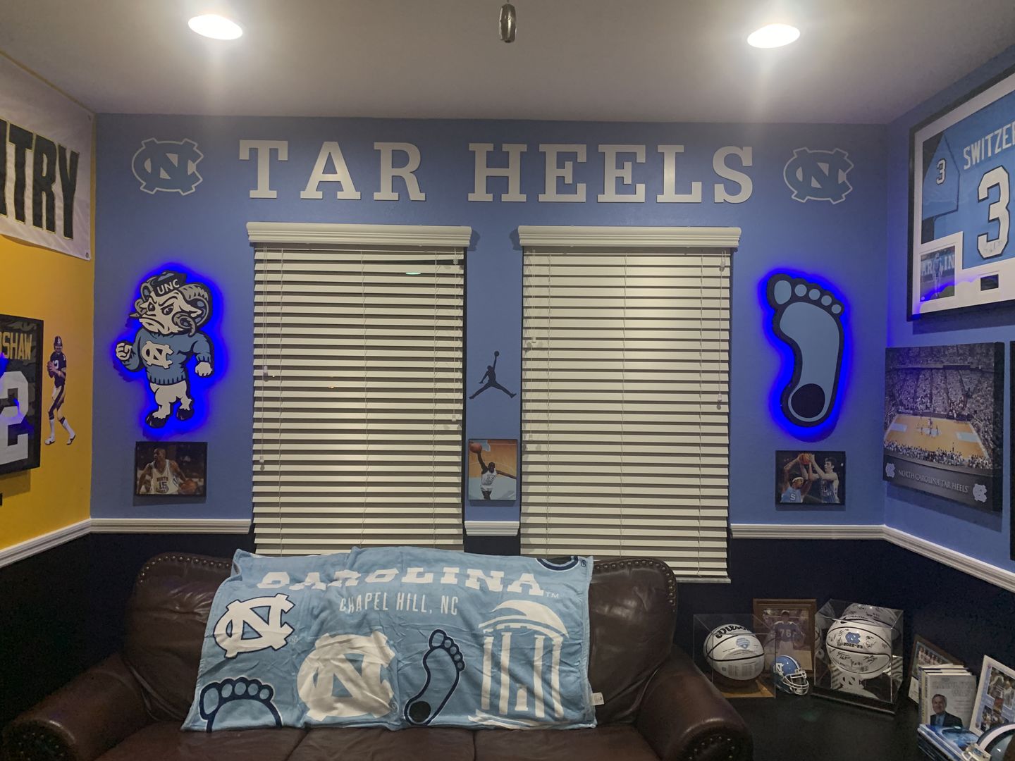 Customer photo review of North Carolina "Tar Heel" 3D Metal Wall Art