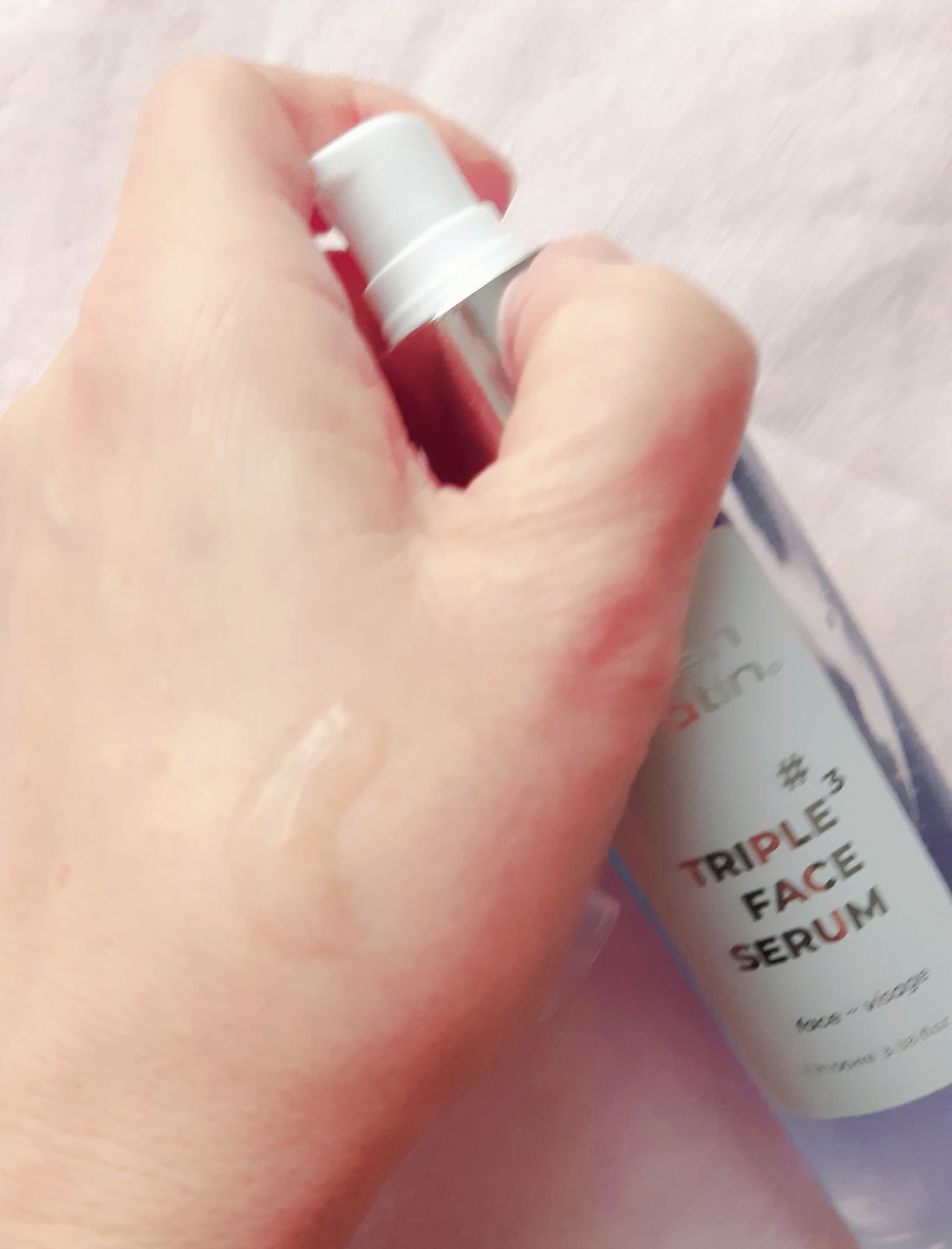 Customer photo review of Triple 3 - Sérum pour le visage #FF